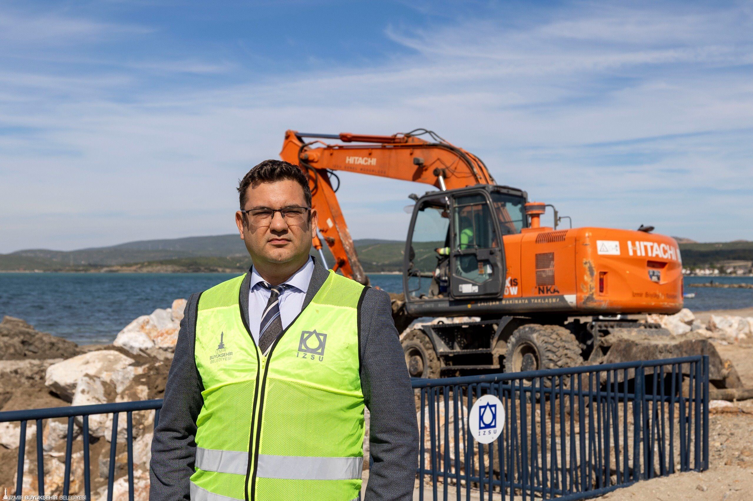 İzsu İzmir Yarımadasını Kışa Hazırladı Derelerden 100 Bin Ton Malzeme Çıkarıldı (1)