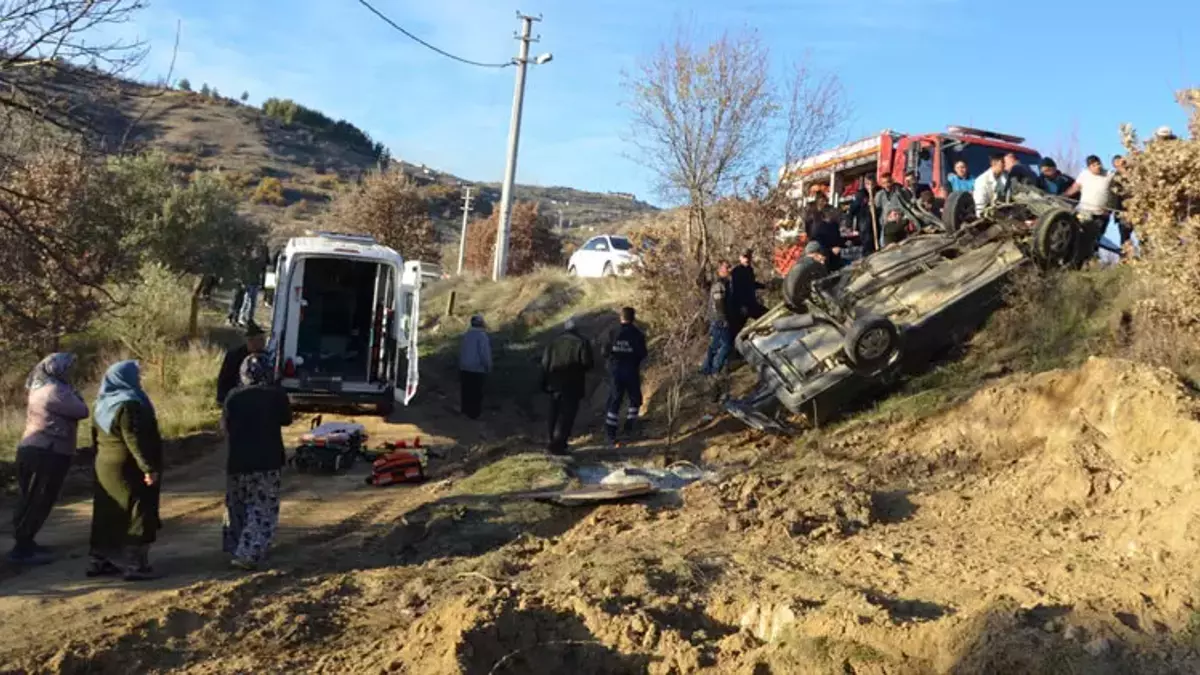 Manisa Da Direge Carpip Sarampole Devrildu (2)