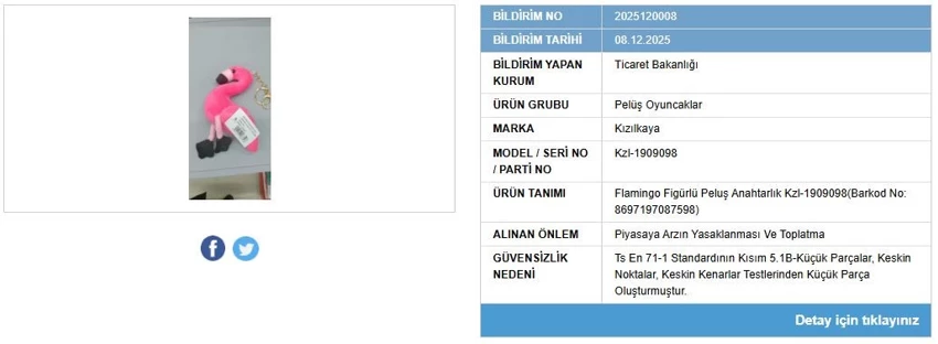 O Oyuncak Toplatılıyor