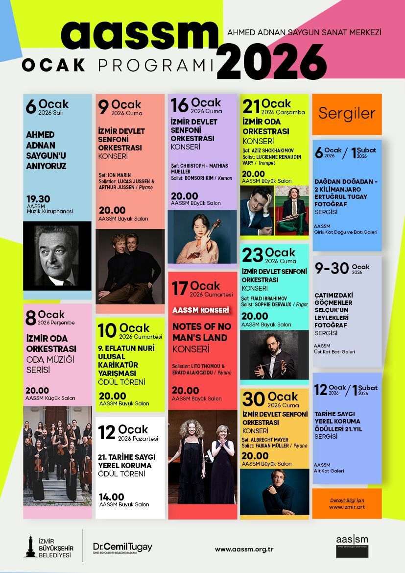 Ahmet Adnan Saygun Ocak Programı (2)