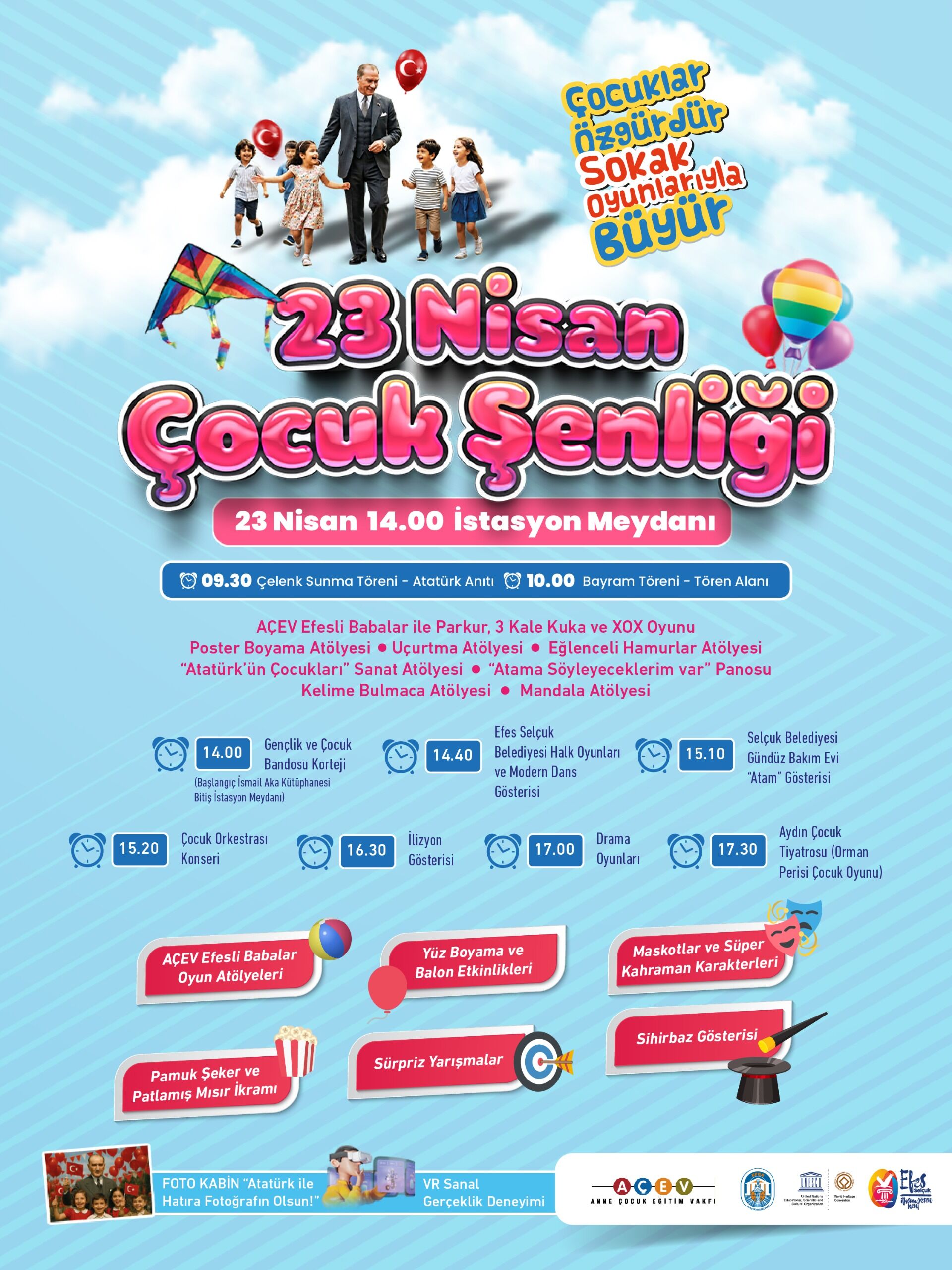 23 Nisan Çocuk Şenliği Program