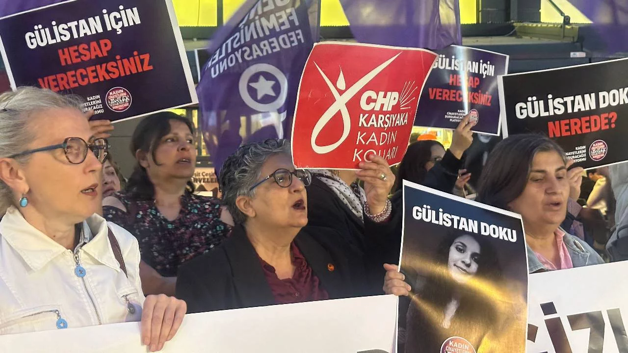 Izmirde Kadinlardan Gulistan Doku Cagrisi Ucu Nereye Giderse Gitsin Bu Dosya Sonuna Kadar Aydinlatilmali