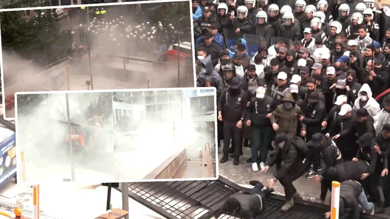 Chp Genel Merkezine Polis Mudahalesi Basladi
