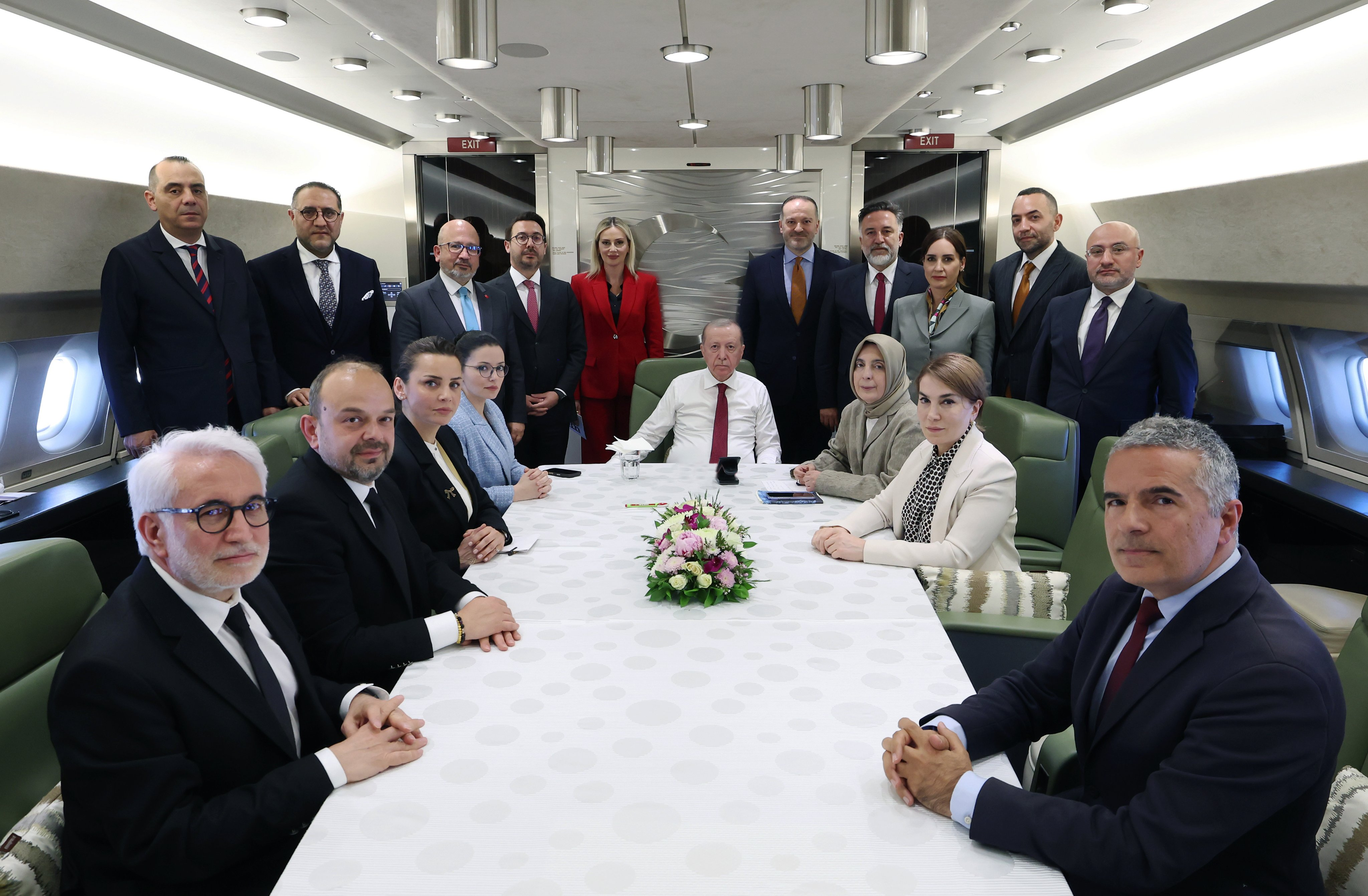Erdoğan - Kazakistan dönüşü