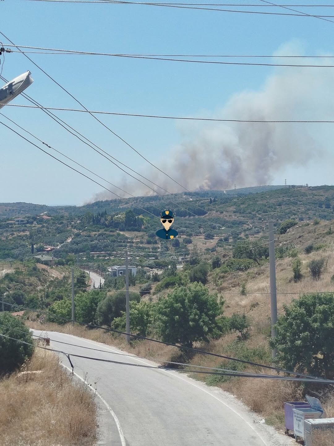 Alaçatı Port Bölgesinde Yangın Çıktığı Bildirildiiiii