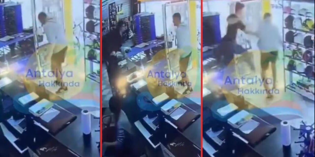 Antalya’da Esnaftan Süpermen Yumruğu